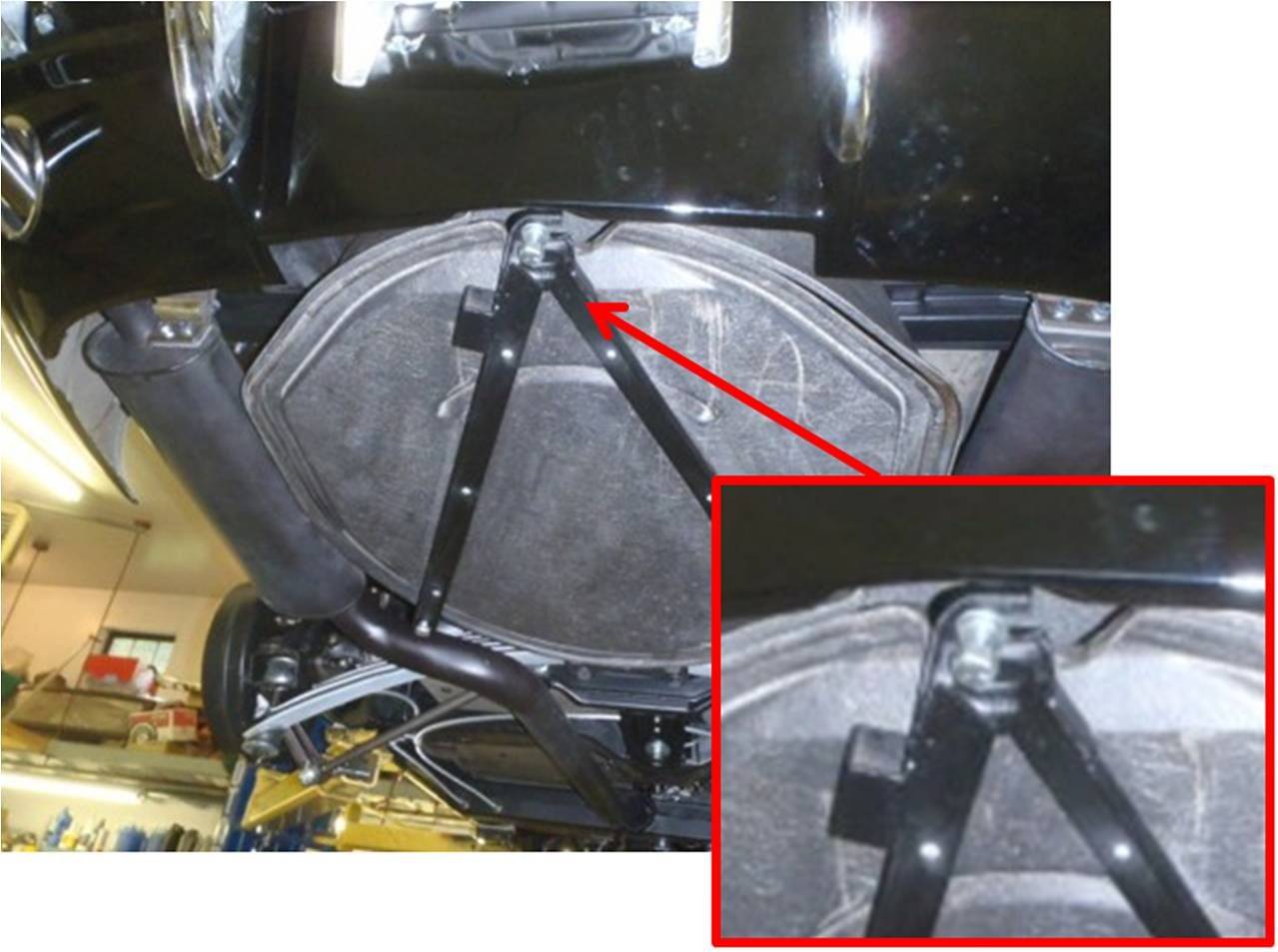 C2 Spare Tire Carrier Modification Page 2 CorvetteForum Chevrolet