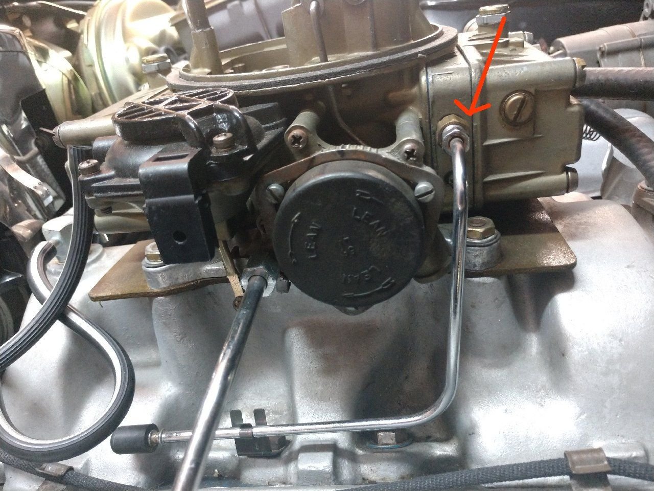 C2 New ThreadManifold Vacuum on 28181 Holley CorvetteForum