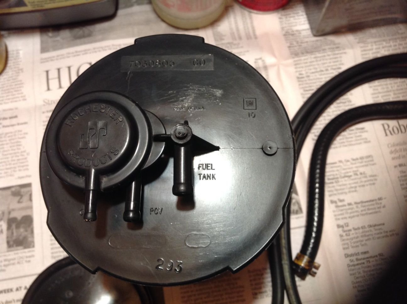 gas smell/charcoal canister HELP CorvetteForum Chevrolet Corvette