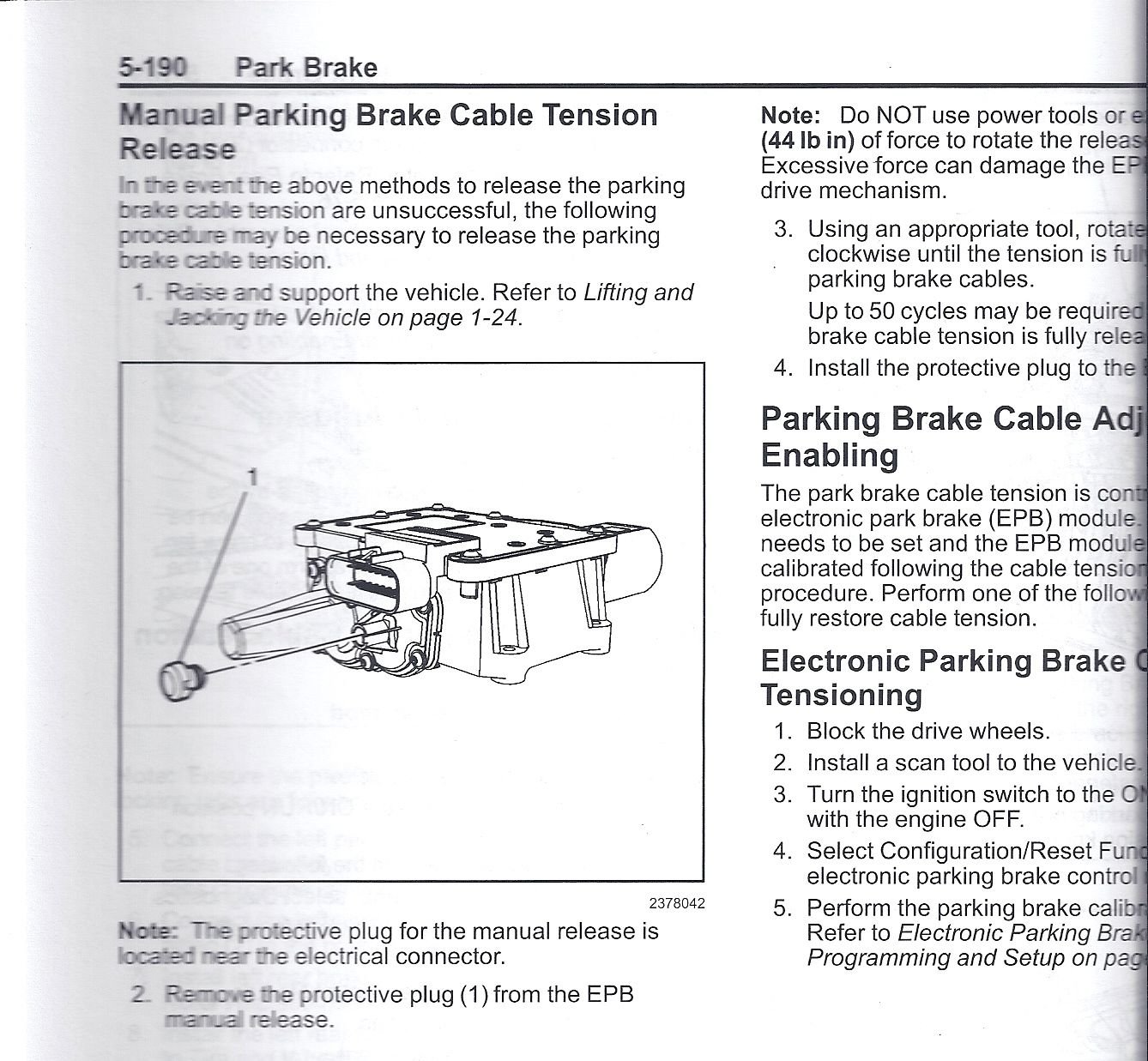How can I manually disengage parking break? CorvetteForum Chevrolet