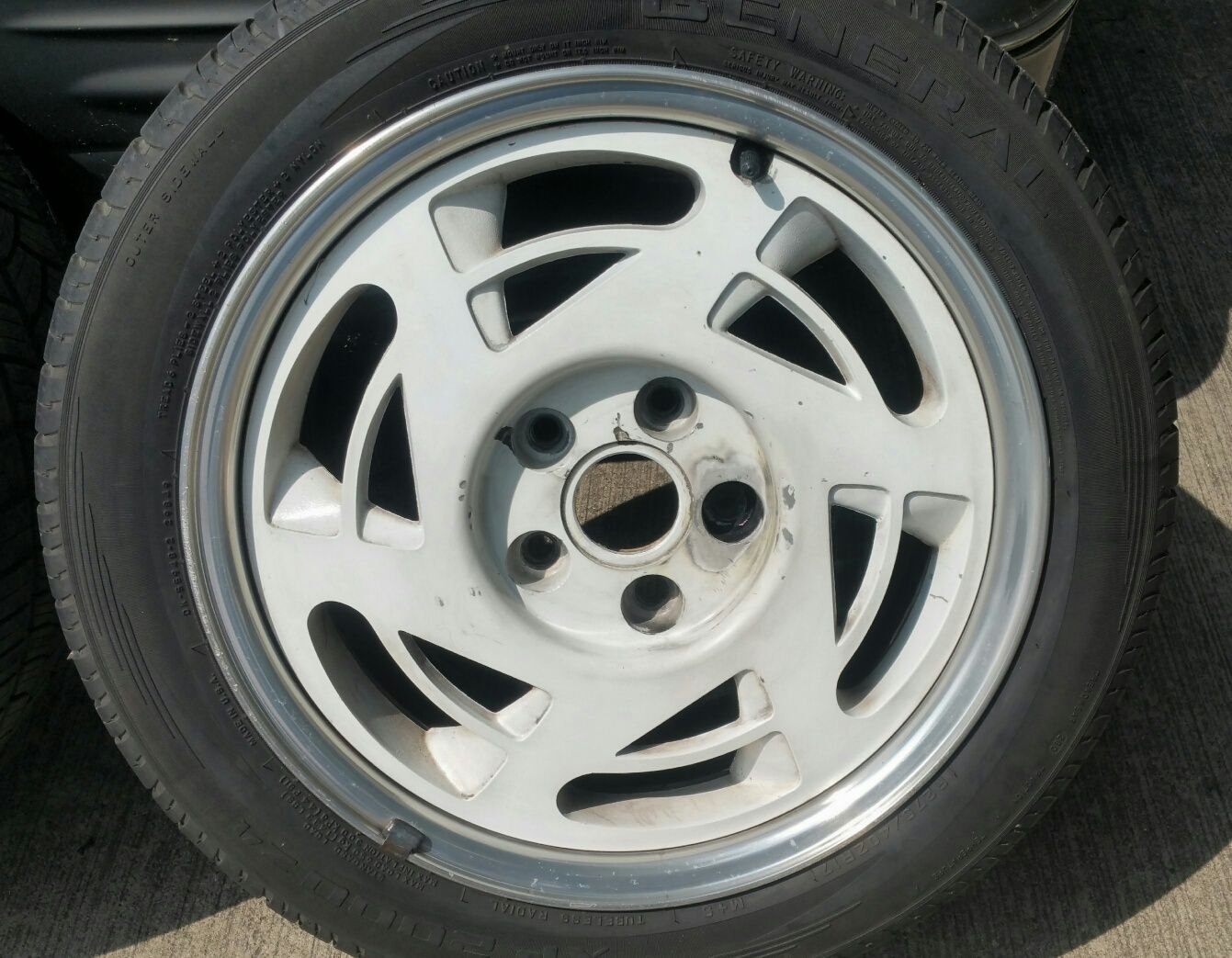FS (For Sale) 1990 Corvette Wheels and Tires (Salad Shooters