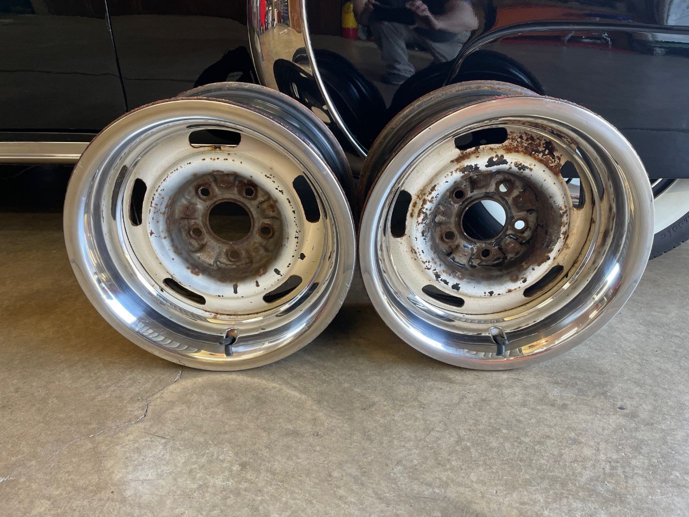 FS (For Sale) !5 X 8 Rally Wheels - CorvetteForum - Chevrolet Corvette ...