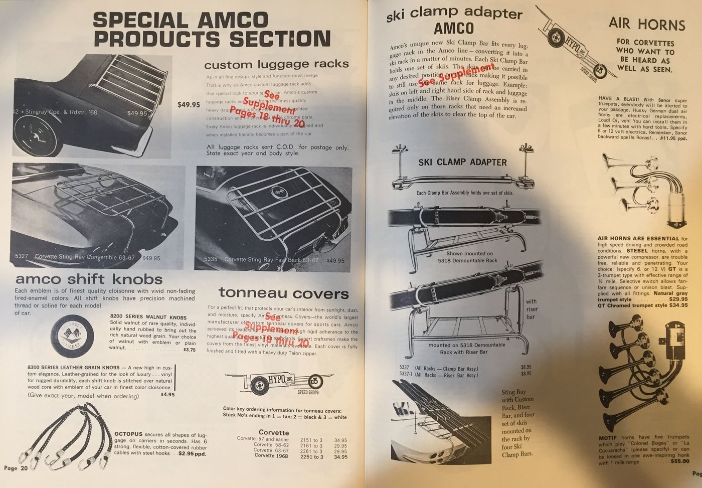 Accessories from "back in the day" Page 4 CorvetteForum Chevrolet