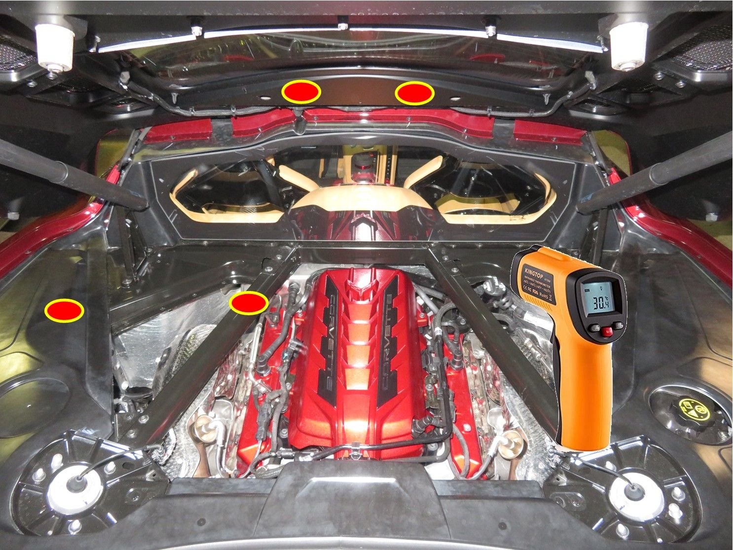 C8 Engine Compartment Lightjng CorvetteForum Chevrolet Corvette
