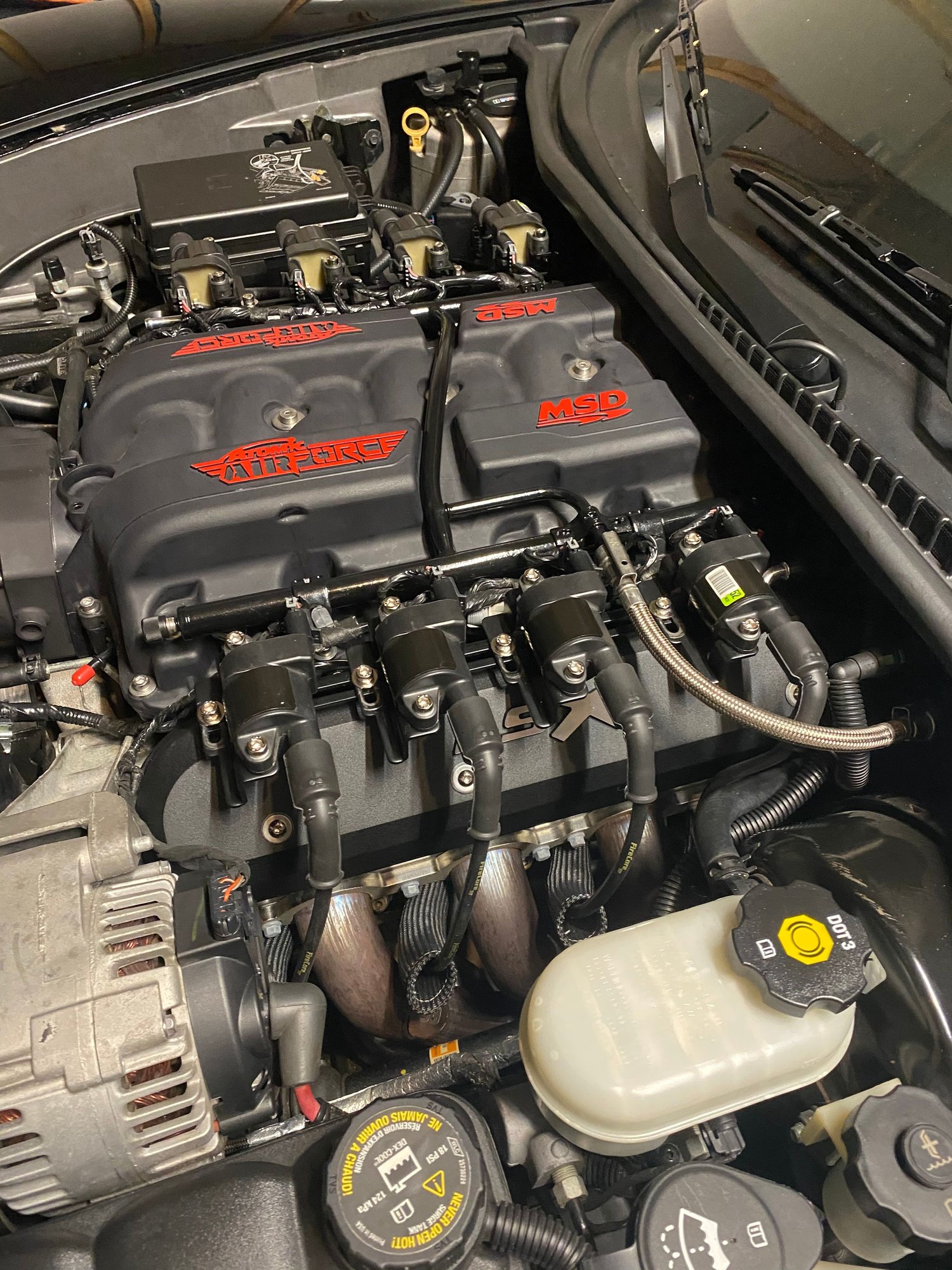 Coil Pack Relocation Kit for LS2 CorvetteForum Chevrolet Corvette