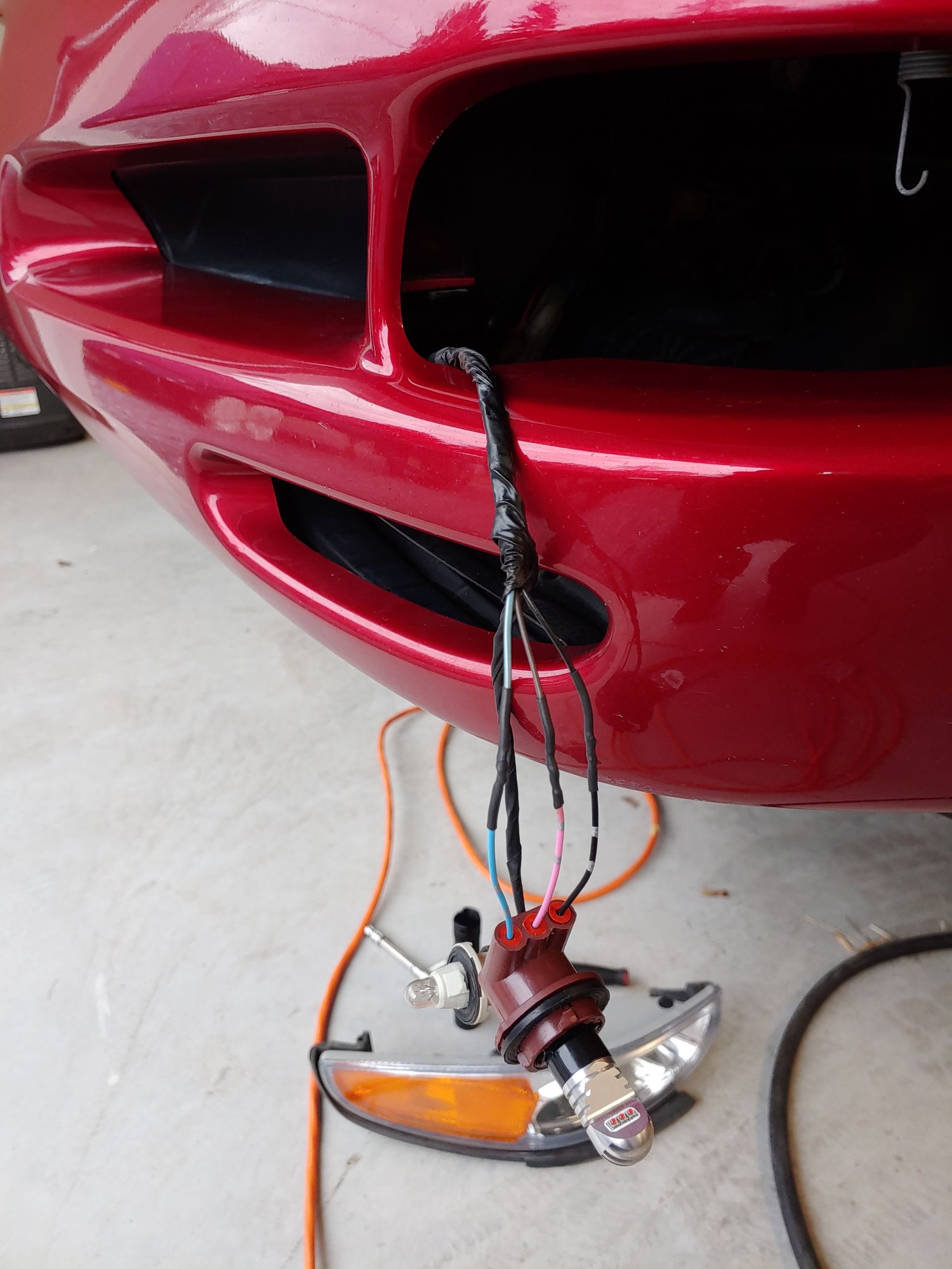 Driver's side front parking light not working CorvetteForum