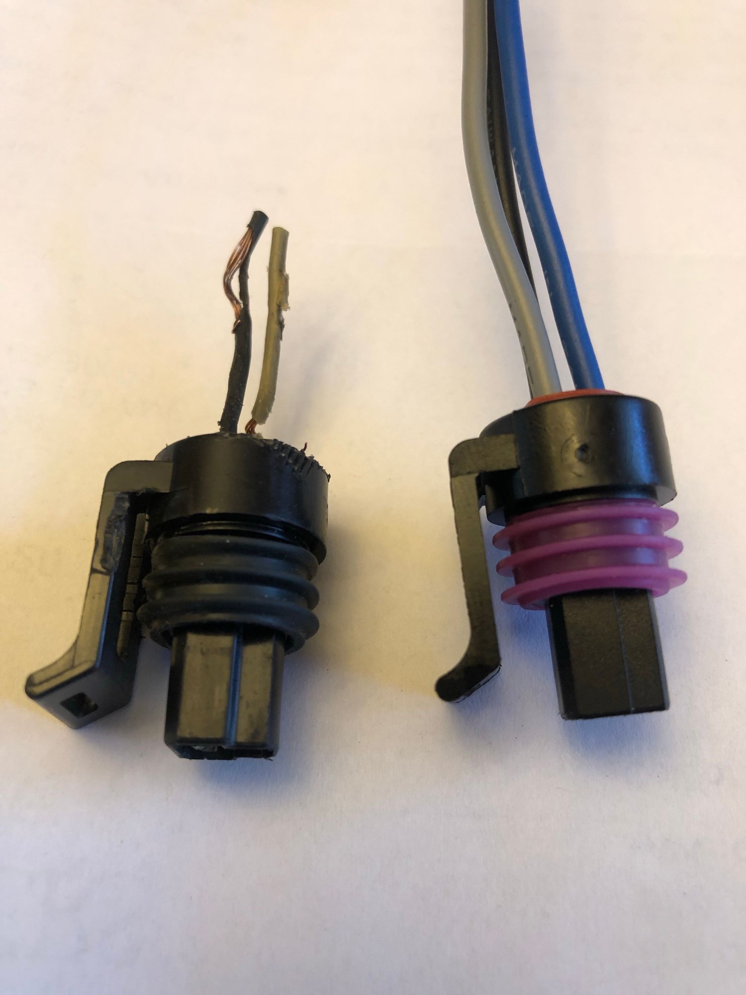 Oil Pressure Sensor Connector Wire Size CorvetteForum Chevrolet