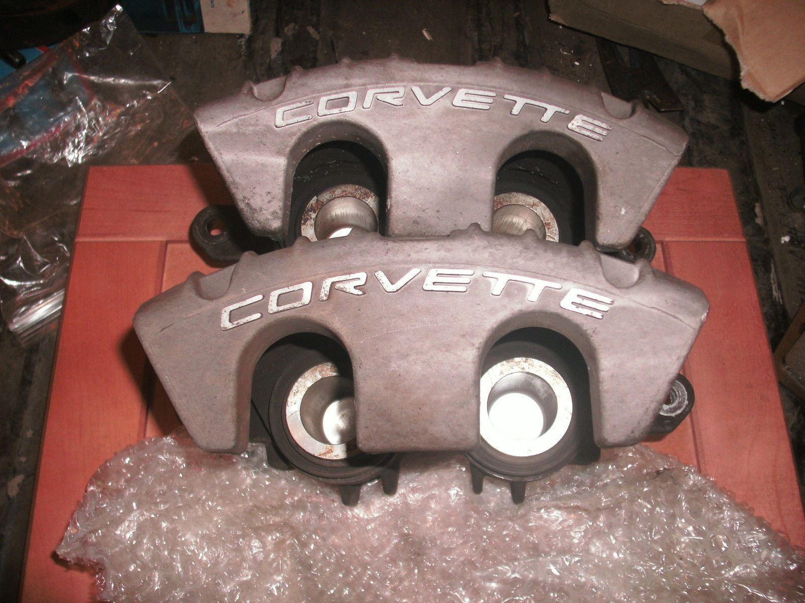 TPS C5 & C6 Powder Coated & 100 Rebuilt Calipers & bracketsFREE