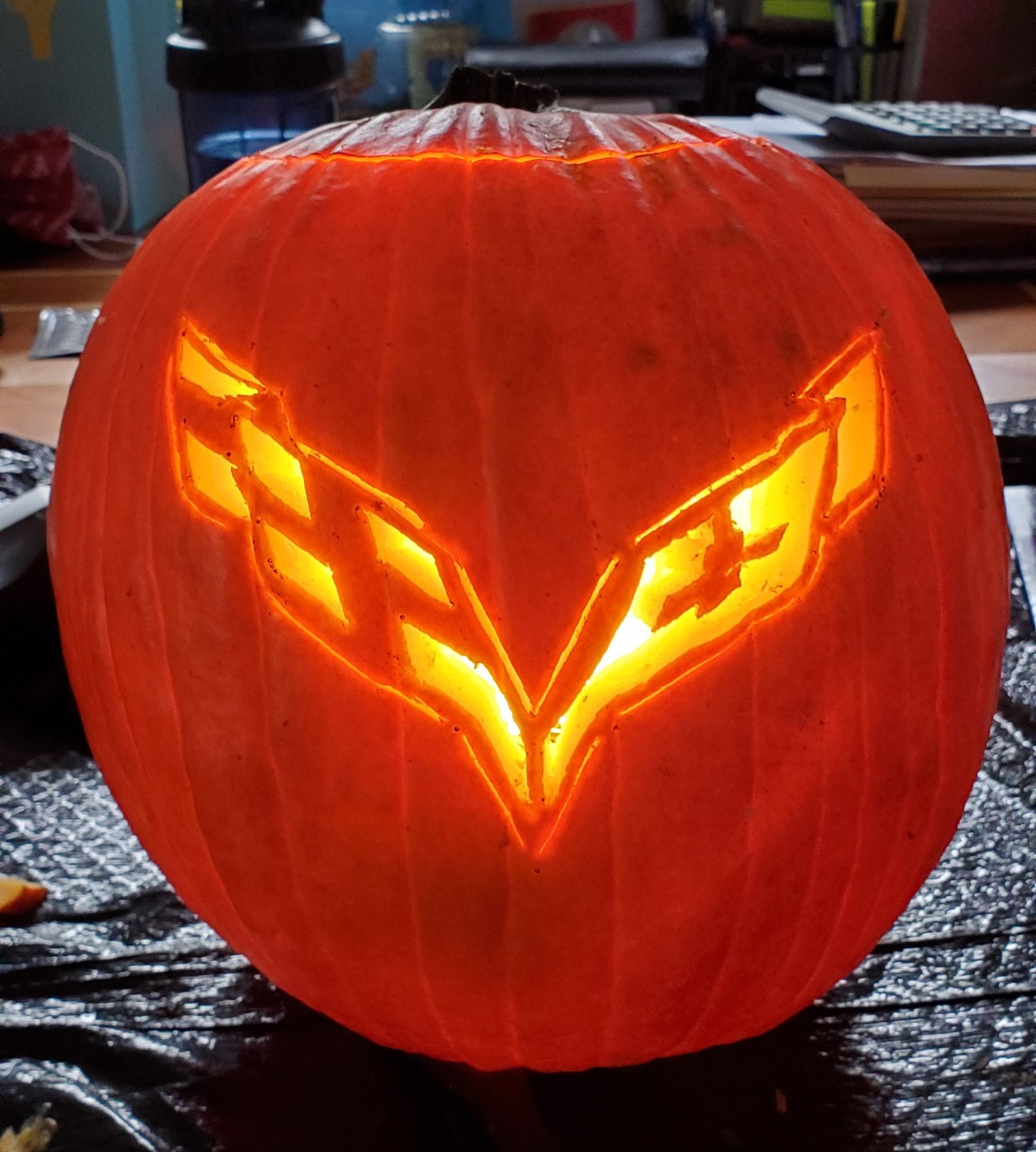 Pumpkin carving for halloween - CorvetteForum - Chevrolet Corvette ...