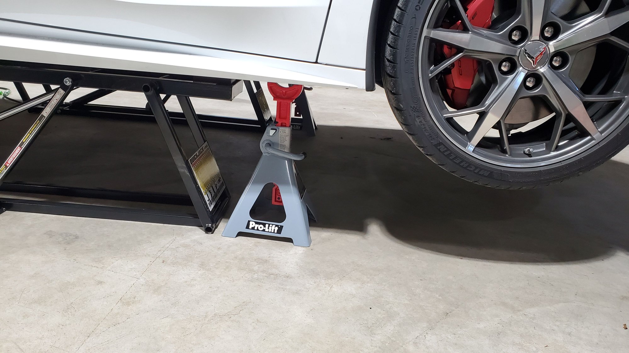 Floor jack for C8 CorvetteForum Chevrolet Corvette