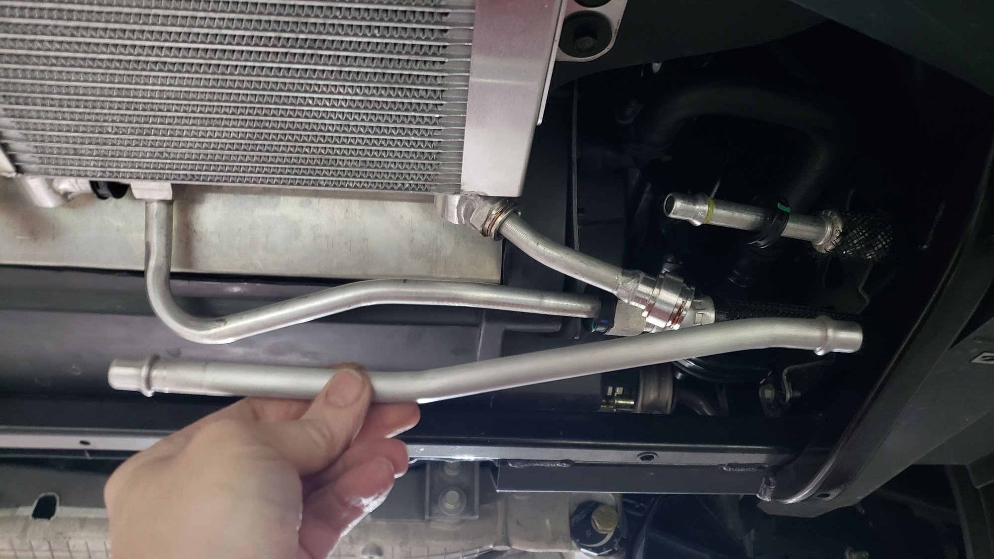 How To Route Transmission Cooler Lines - CorvetteForum - Chevrolet Corvette  Forum Discussion