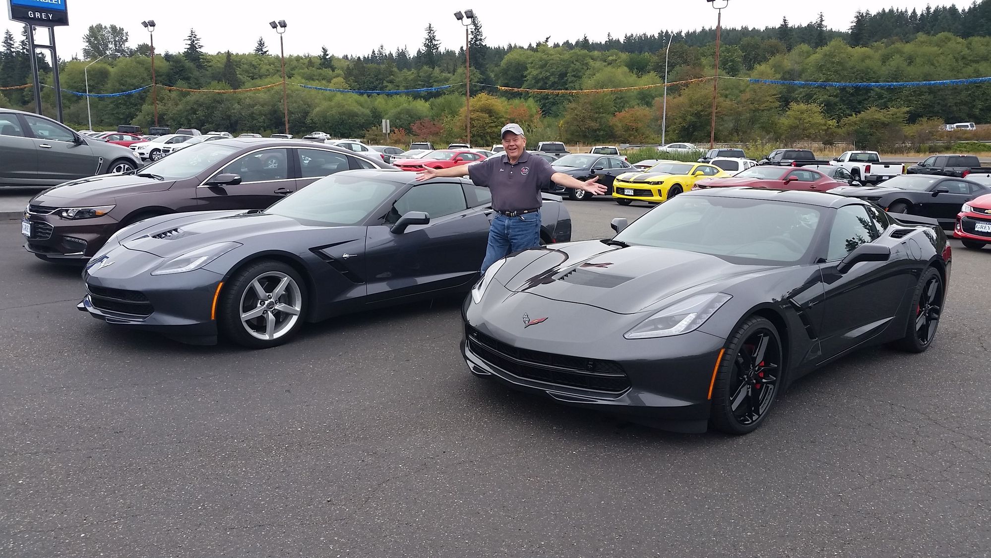 Watkins Glen Gray Metallic is Gun Gray CorvetteForum Chevrolet