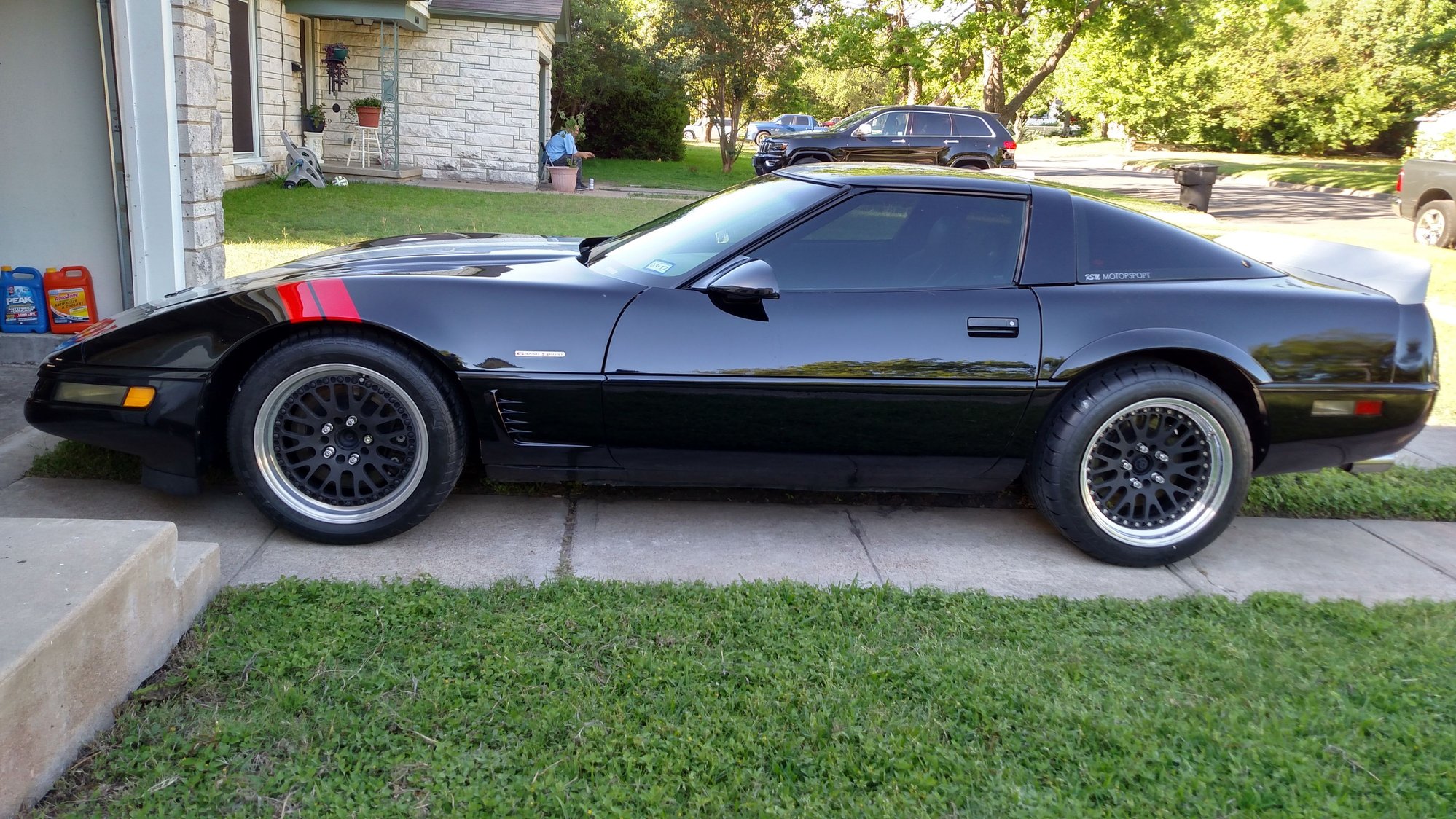 c4 corvette drag wheels