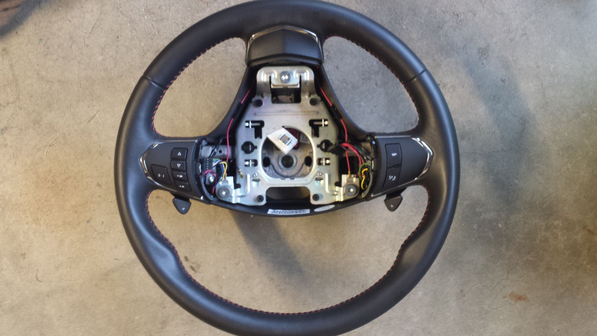 '12 Steering Wheel for Custom Nitrous Activation CorvetteForum