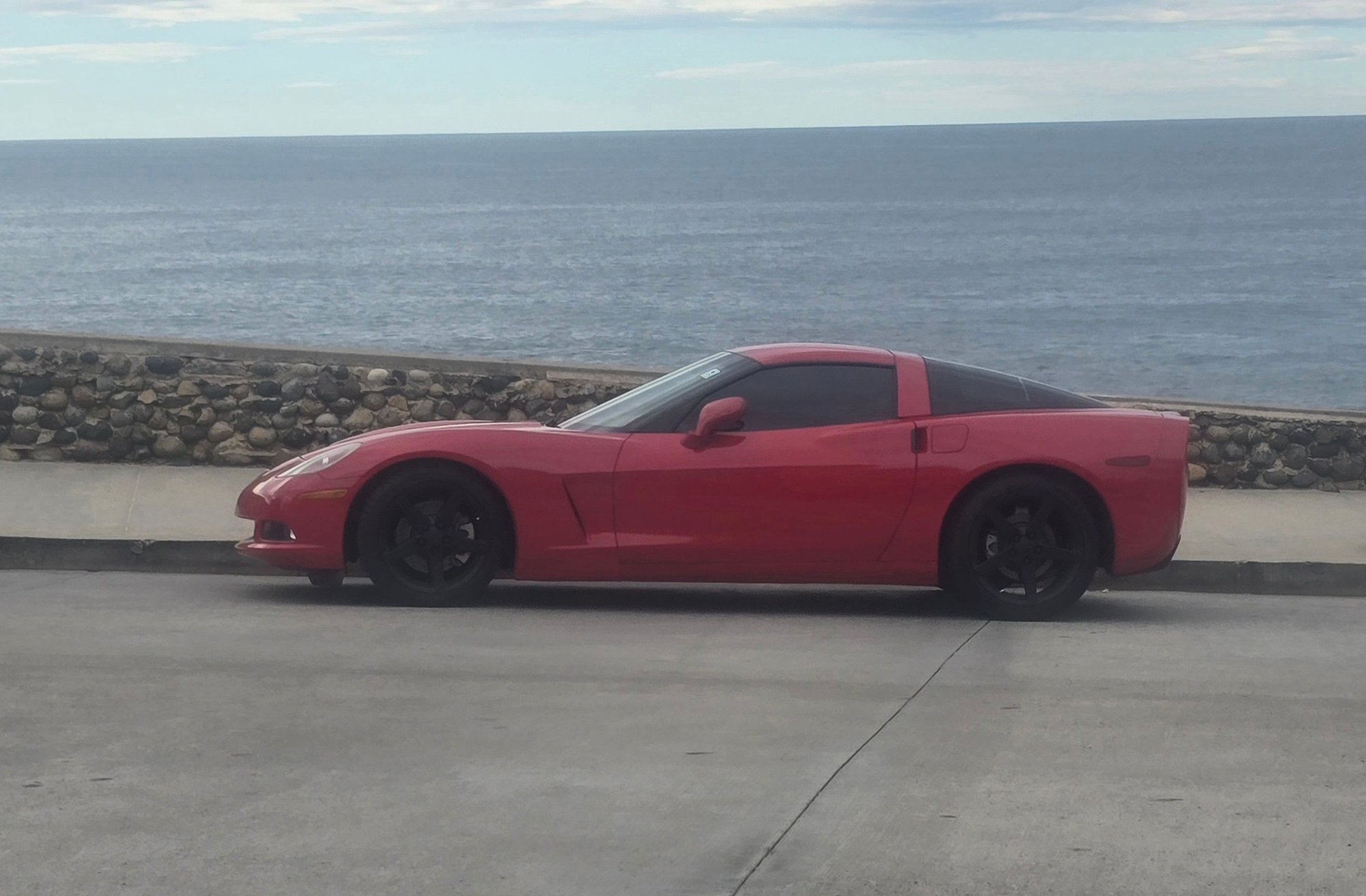 On our anniversary the day after we got her along ocean coast highway. 