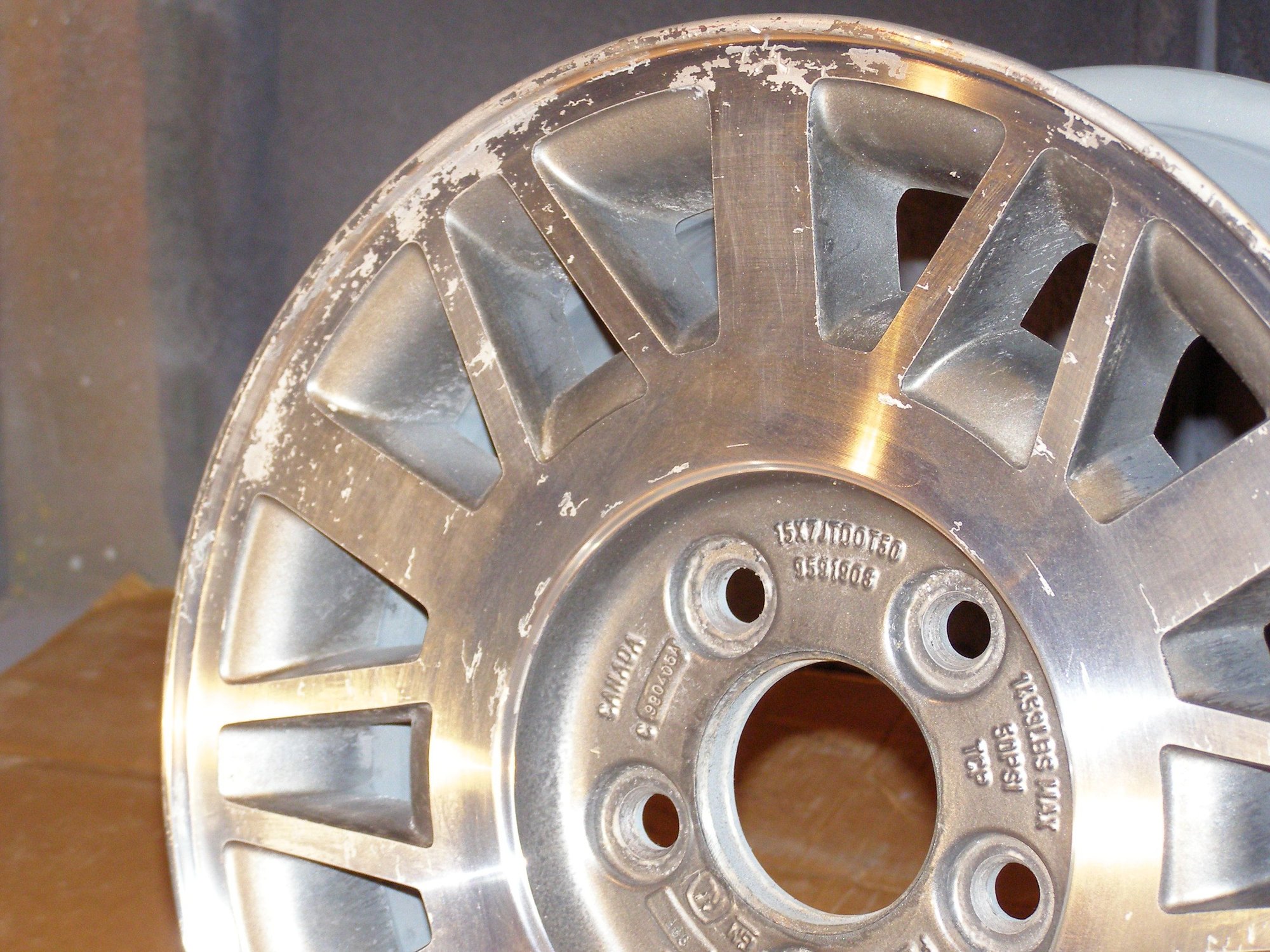 Blasting paint off aluminum wheels CorvetteForum Chevrolet Corvette