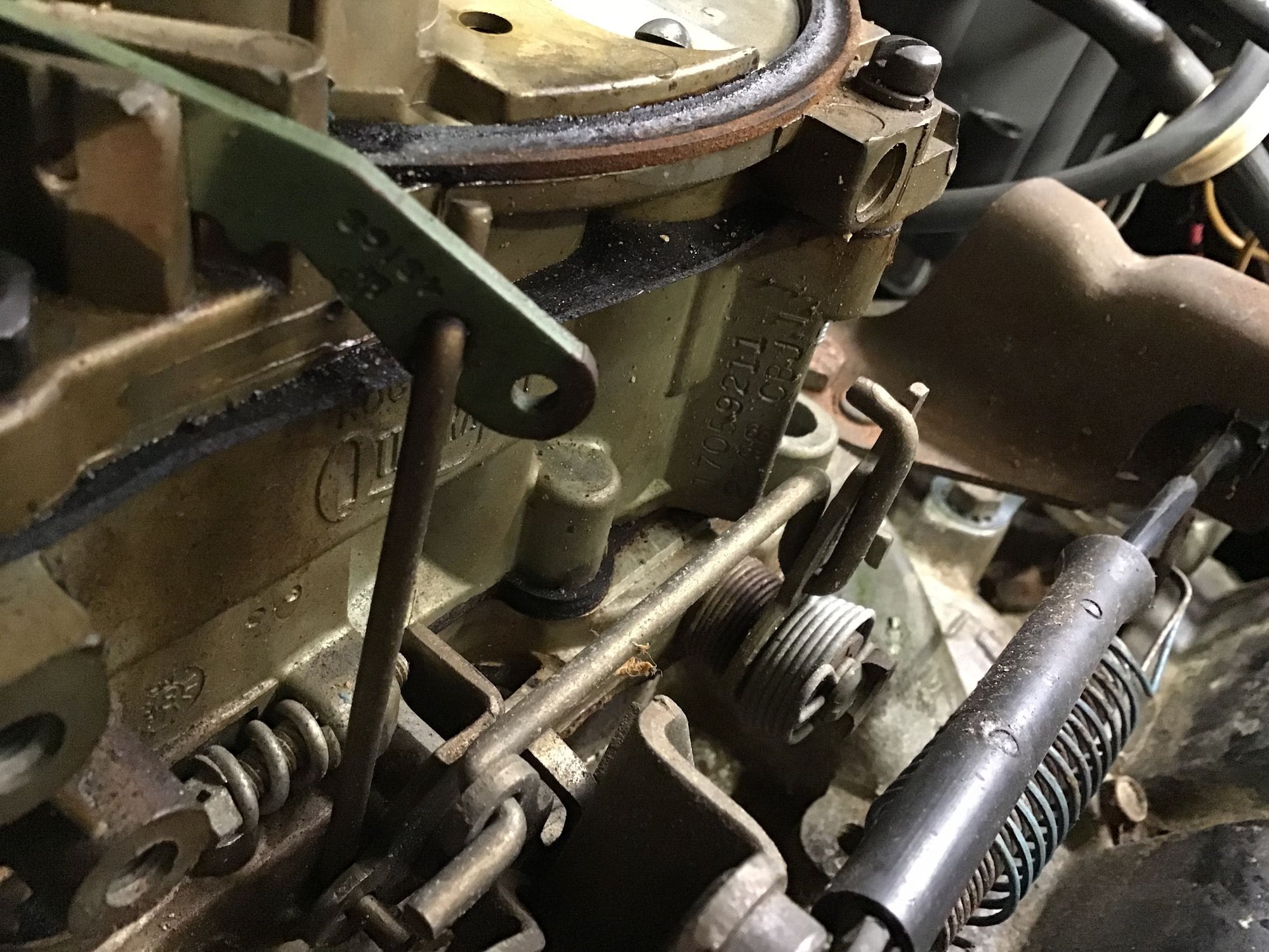 Ac throttle solenoid question quadrajet CorvetteForum Chevrolet