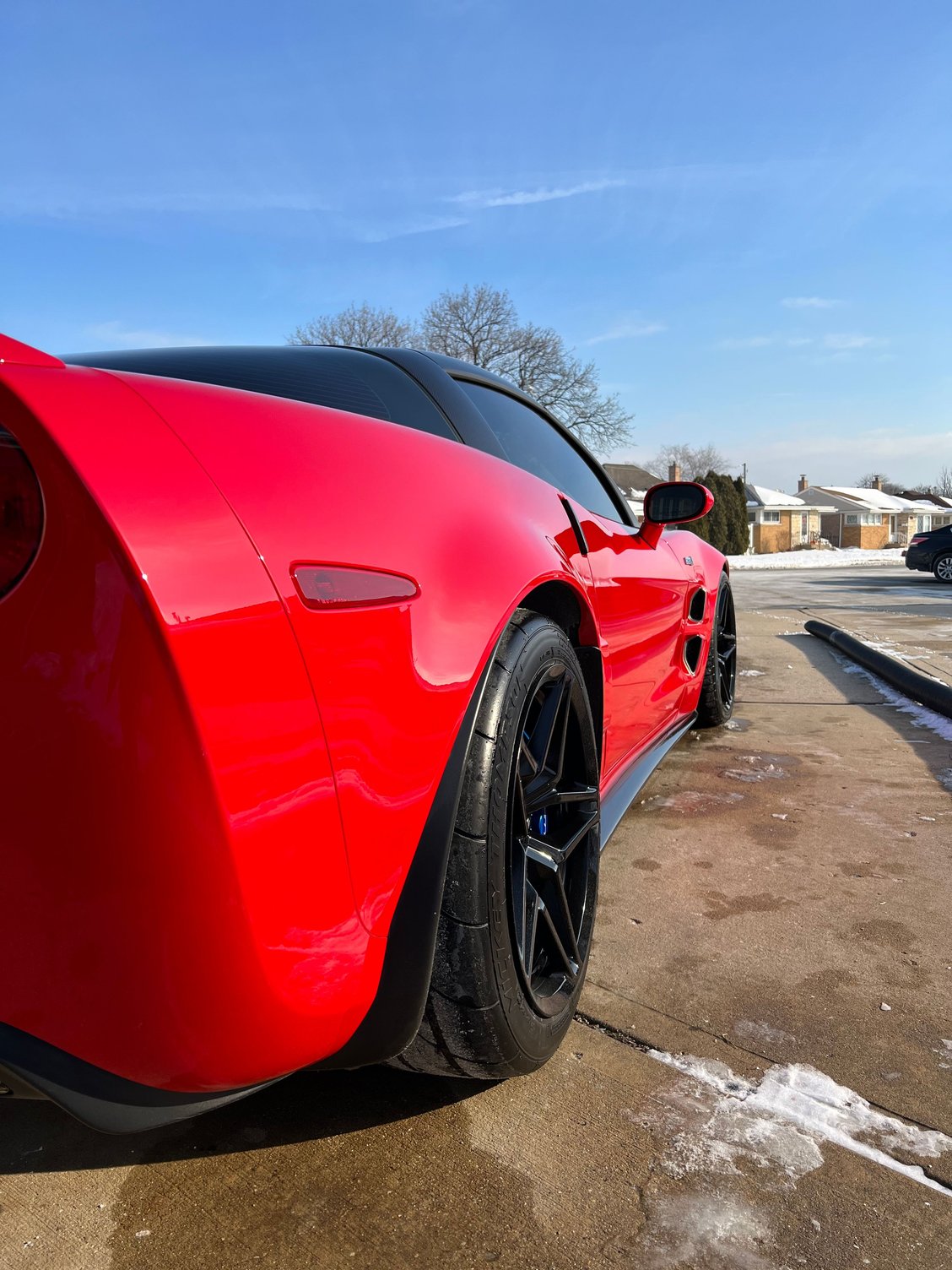 ZR1 2010 torch red paint correction CorvetteForum Chevrolet
