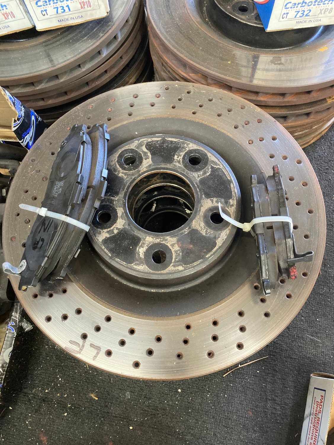 FS (For Sale) J55 Calipers, Brackets, rotors, hoses, pads