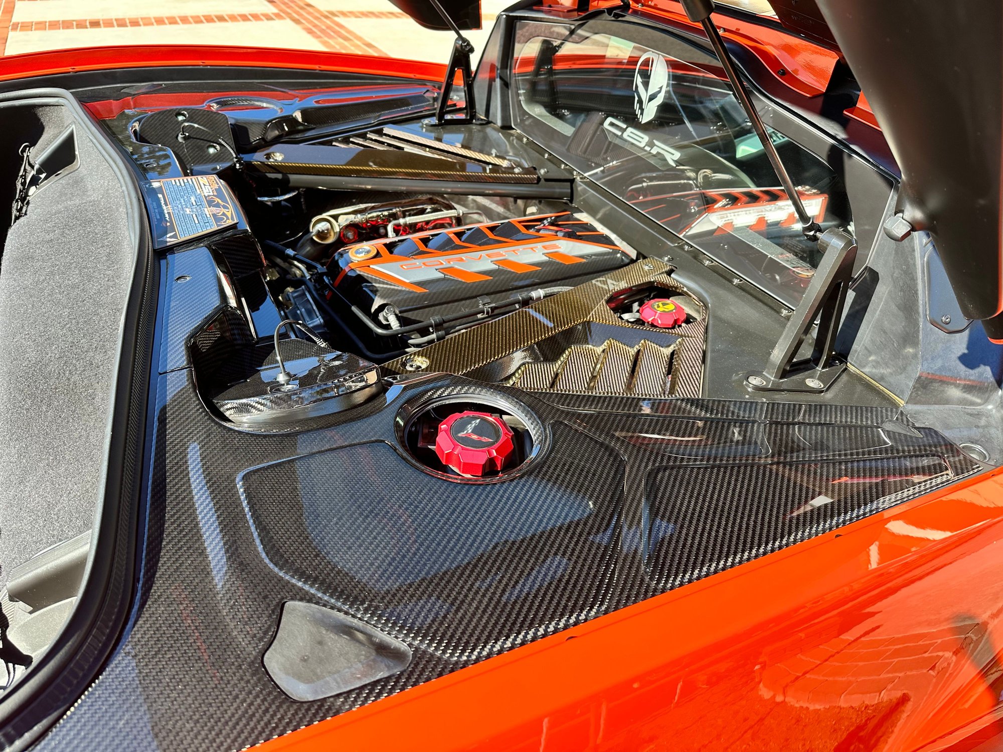 2023 Corvette C8 engine bay hard plastics - CorvetteForum