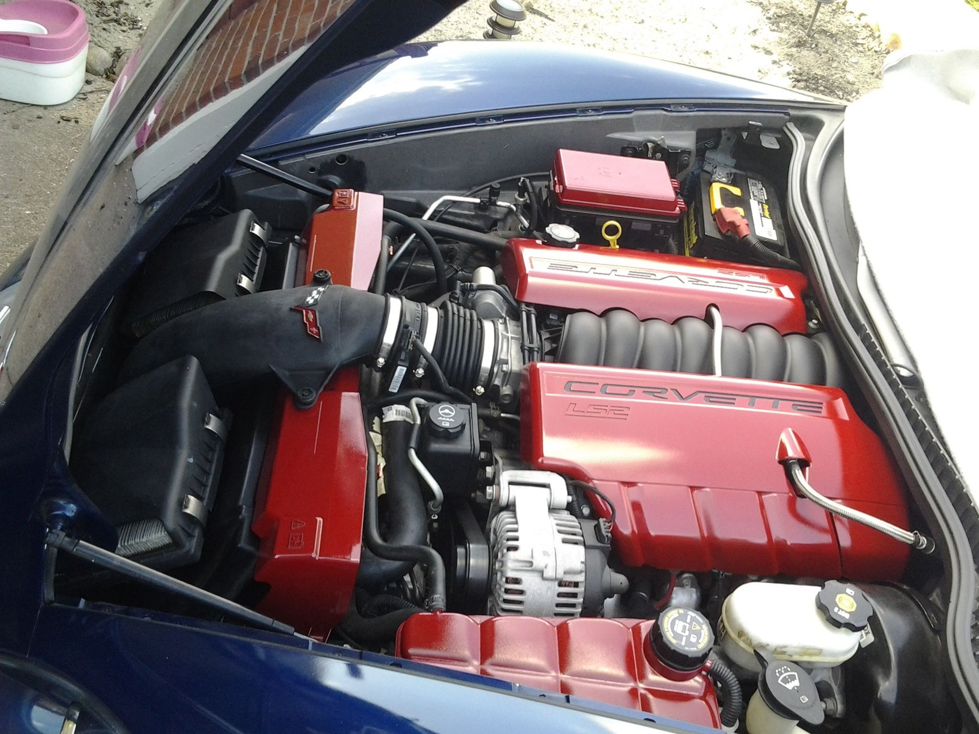 Need an under hood pic please CorvetteForum Chevrolet Corvette