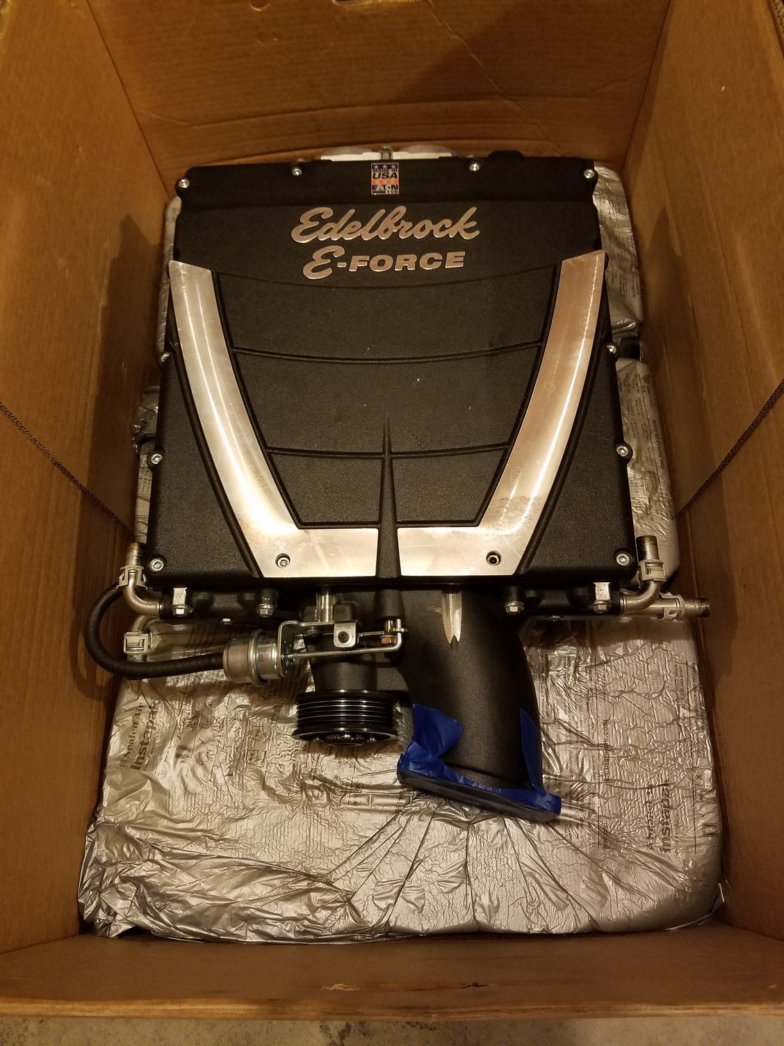 FS LS7 Edelbrock EForce supercharger CorvetteForum Chevrolet