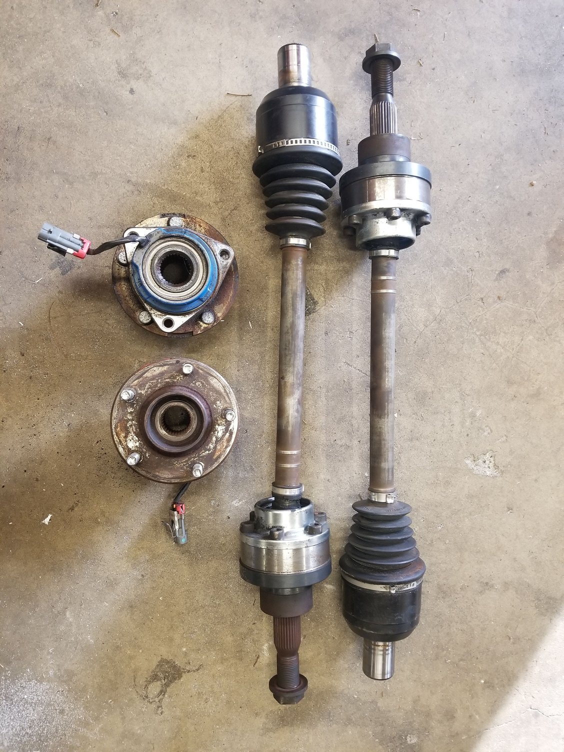 FS (For Sale) DSS halfshafts & hubs CorvetteForum Chevrolet