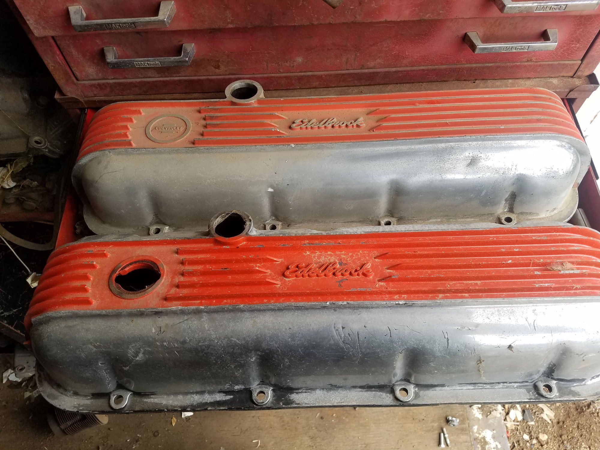 FS (For Sale) Vintage edelbrock big block valve covers CorvetteForum