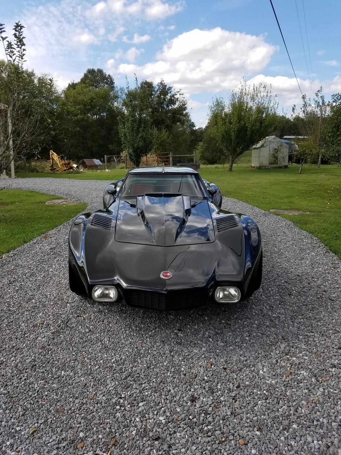 FS (For Sale) 1969 corvette chassis w/eckler custom wide body 32500.00