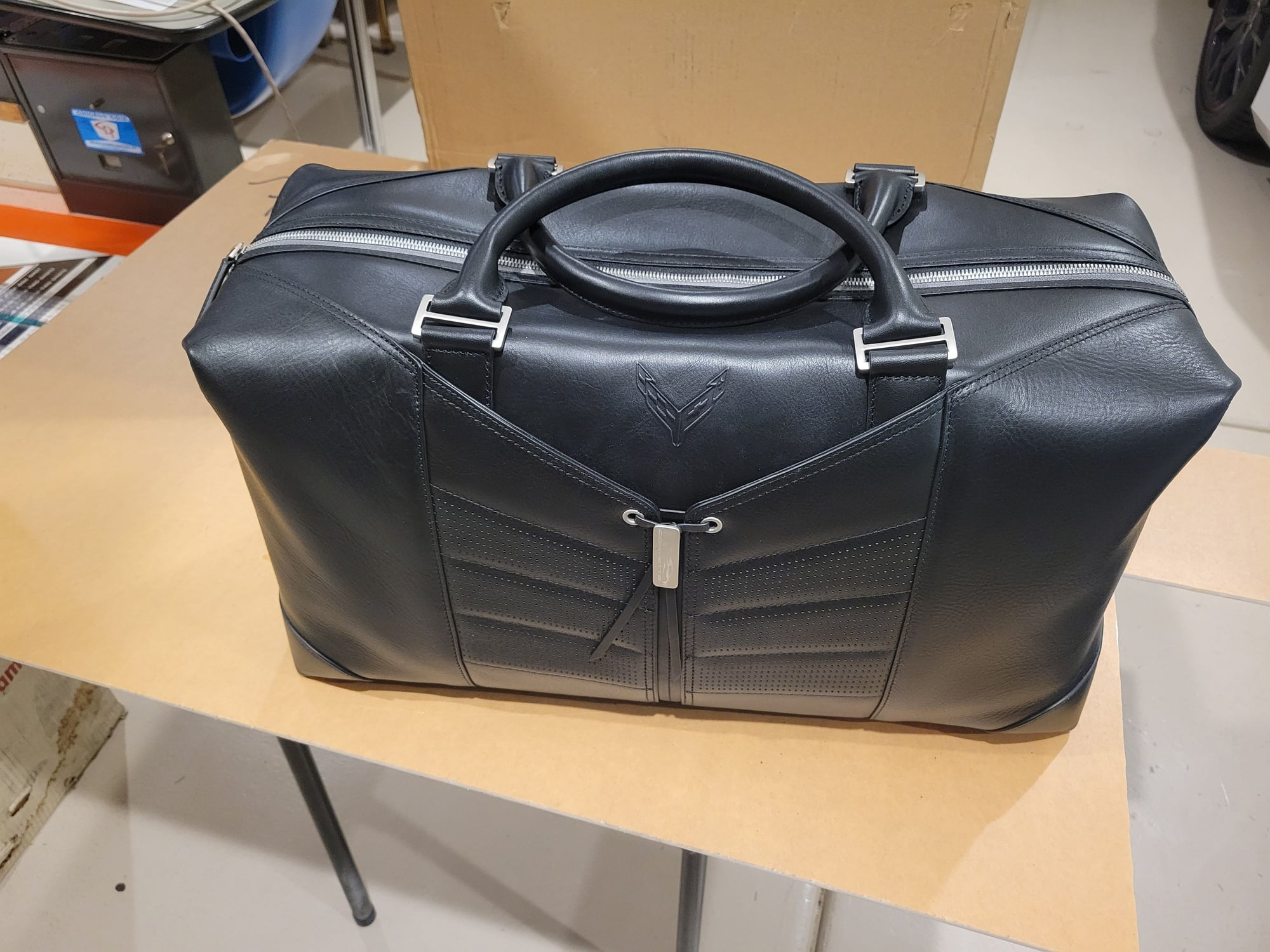 FS (For Sale) New C8 leather travel bags - CorvetteForum - Chevrolet ...