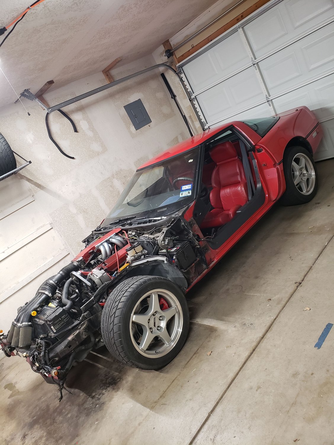 85 vs 91 Interior Light Door Ajar Timer Circuit CorvetteForum