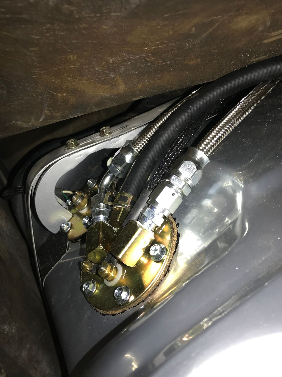 C2 EFI fuel line routing CorvetteForum Chevrolet Corvette Forum