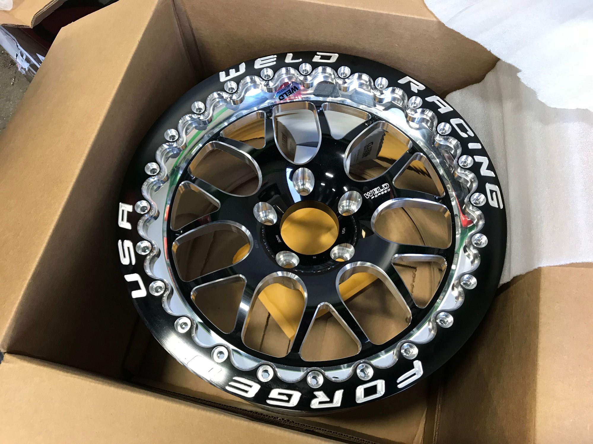 FS (For Sale) BRAND NEW 17” Weld Beadlock Drag Package S77B