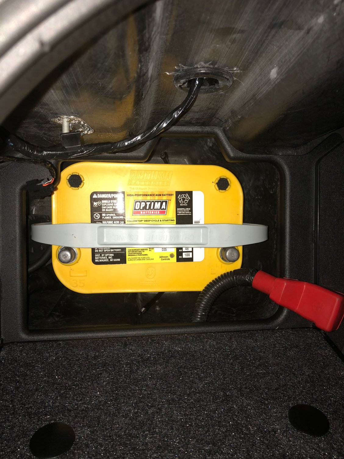 Optima Battery For C6 Z06 CorvetteForum Chevrolet Corvette Forum