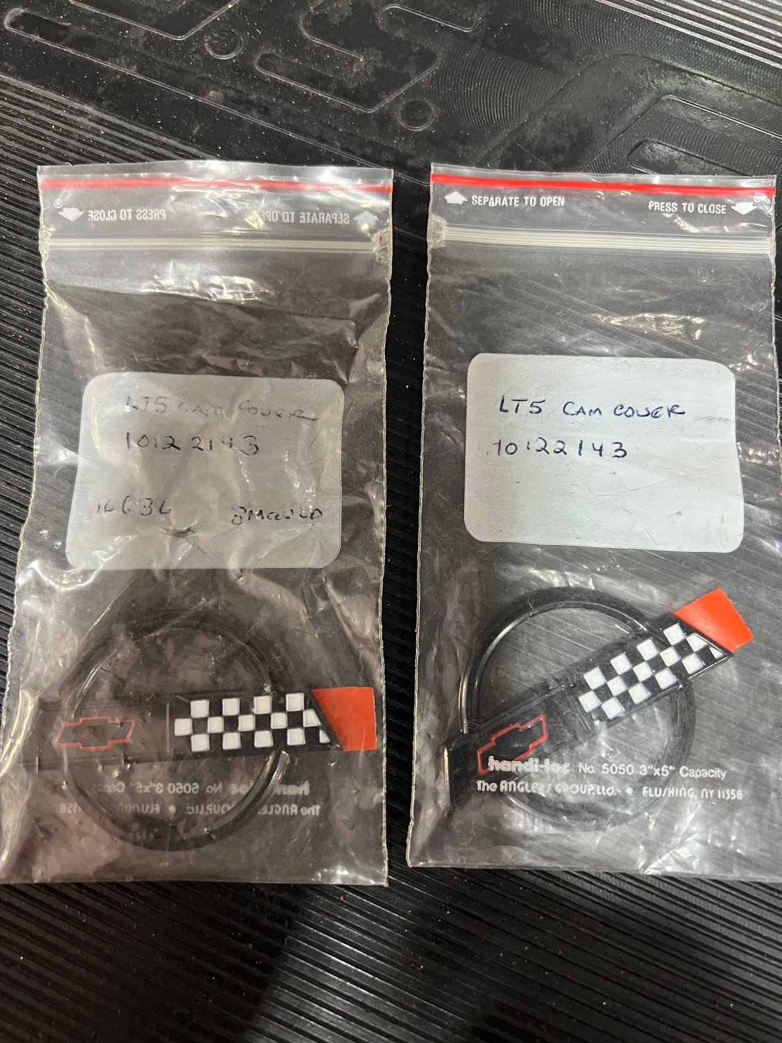 SOLD FS Pair of NOS LT5 Valve cover emblems GM CorvetteForum