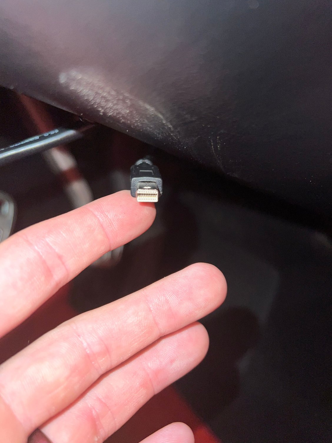 What is this wire? Under steering wheel by one port. CorvetteForum