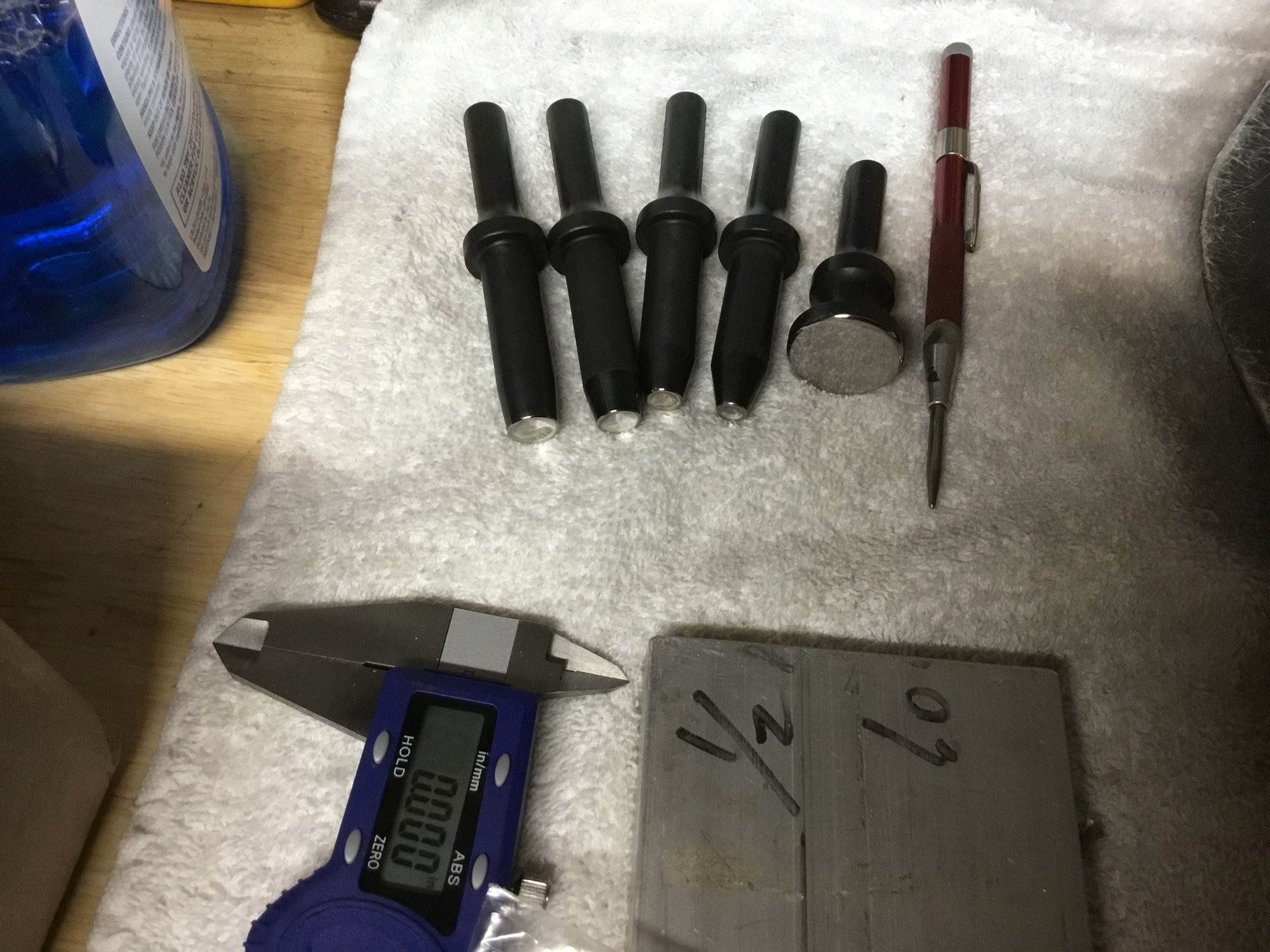 C2 First time setting rivets into my spare tire lid iron