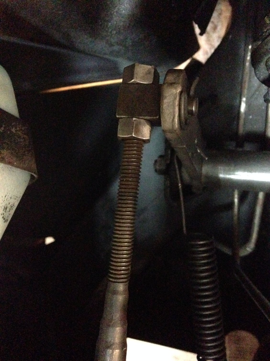 66 427 Lower Z Bar Rod to Clutch Fork CorvetteForum Chevrolet