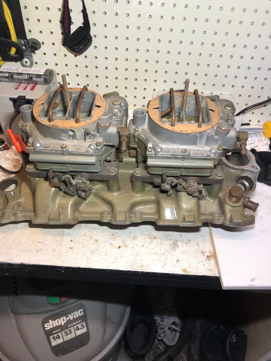 dual carb carter WCFB tuning corvette 1960 CorvetteForum Chevrolet