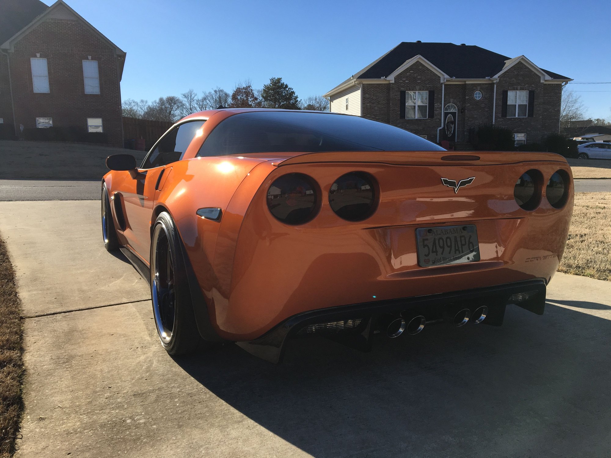 Z06 Ripped the inner fender liner out of my left rear! 345's + lowered