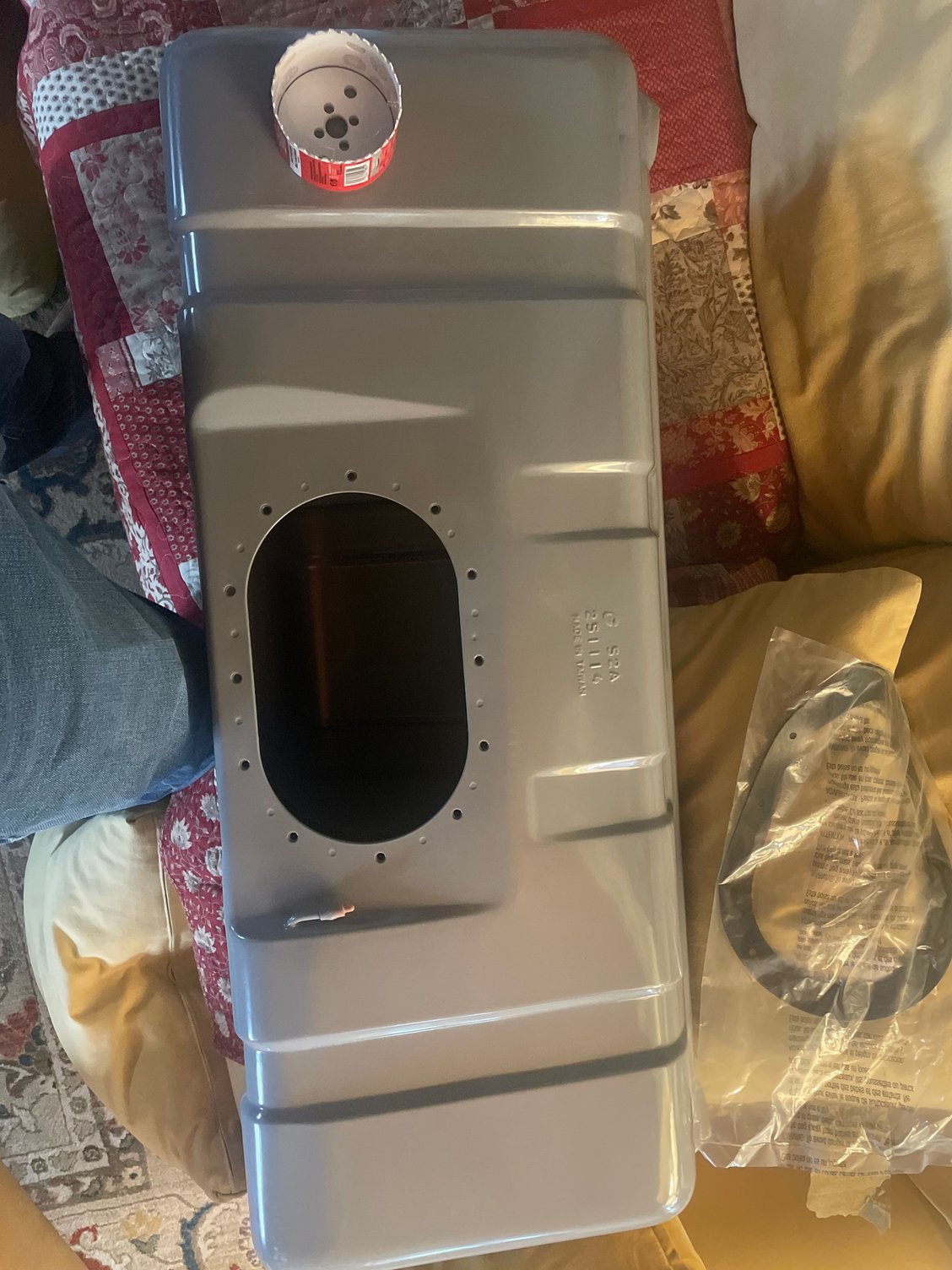 Position 2, better in terms of space and position. Will be extremely hard to install