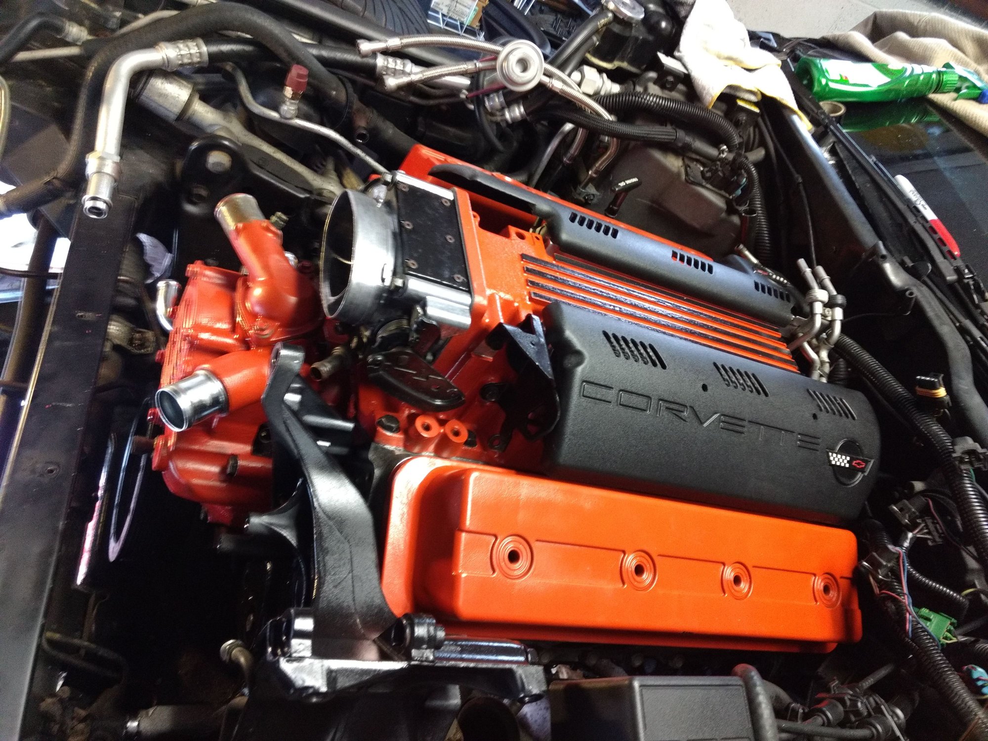 Progress on cam install CorvetteForum Chevrolet Corvette Forum