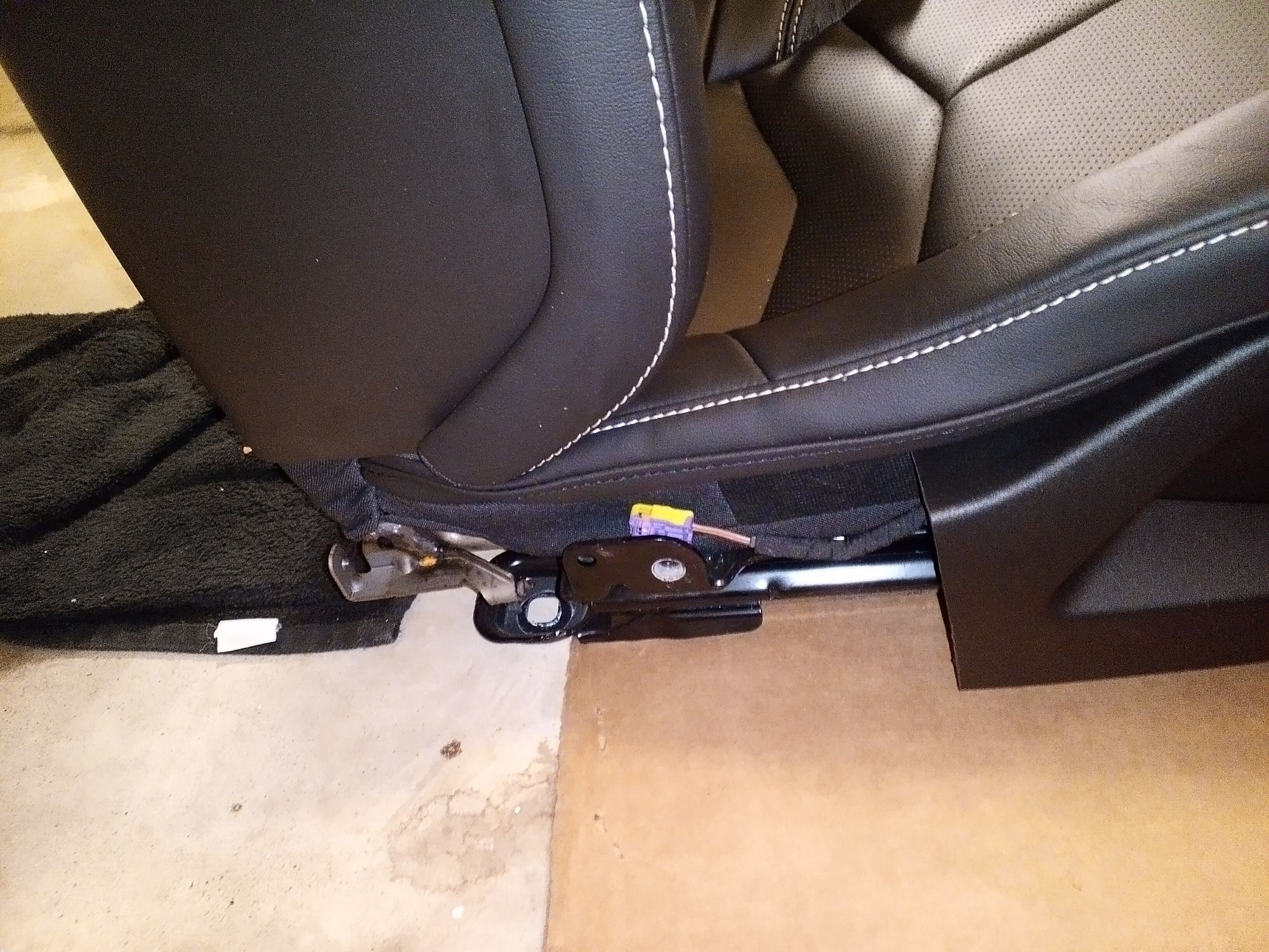 C8 seats installed in C5 Corvette How To CorvetteForum