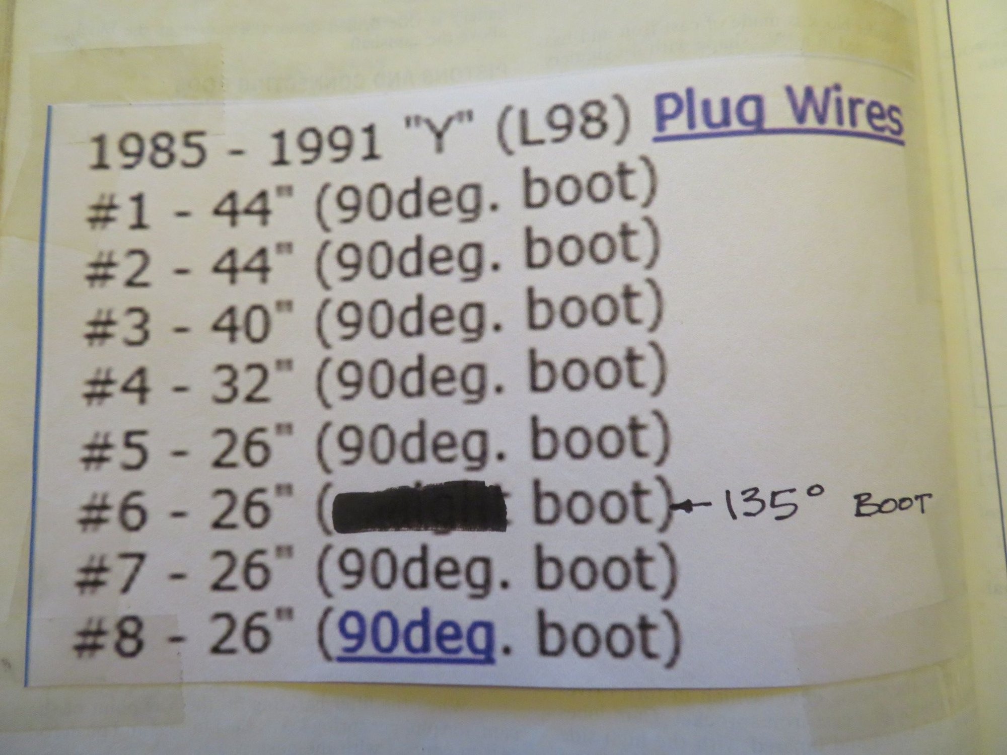 C4 Spark Plug Wires AC Delco vs NGK CorvetteForum Chevrolet