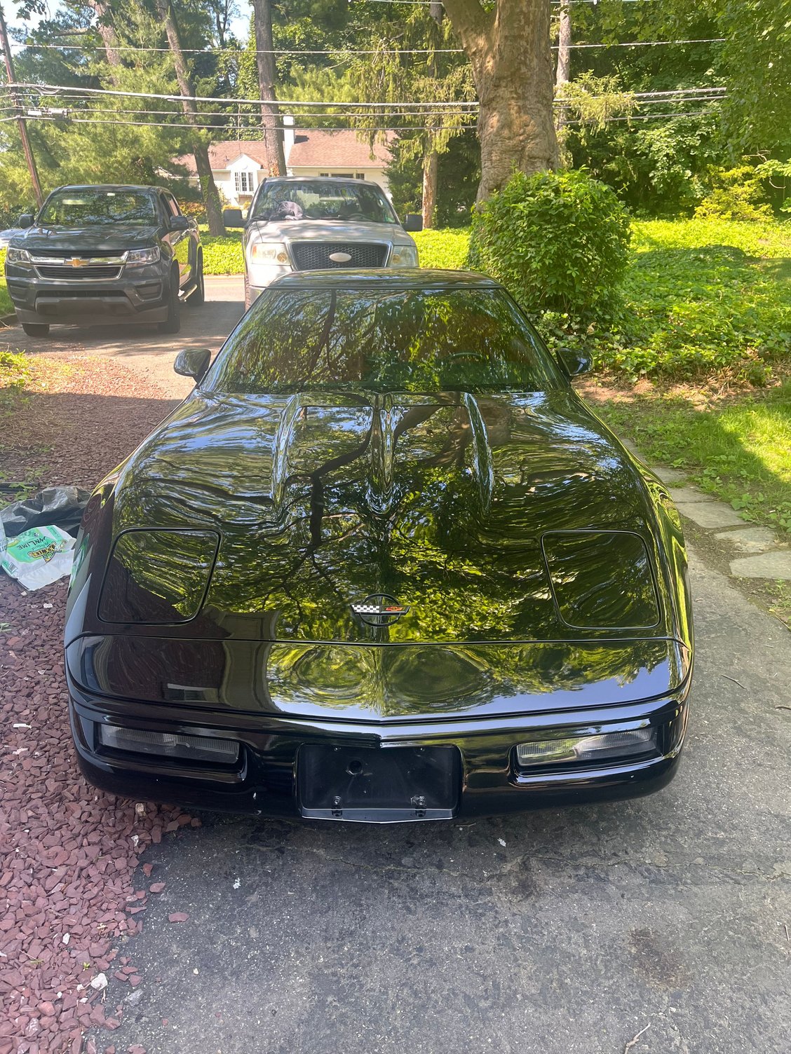 Took my new to me �94 C4 to Dover for the 400 Sunday