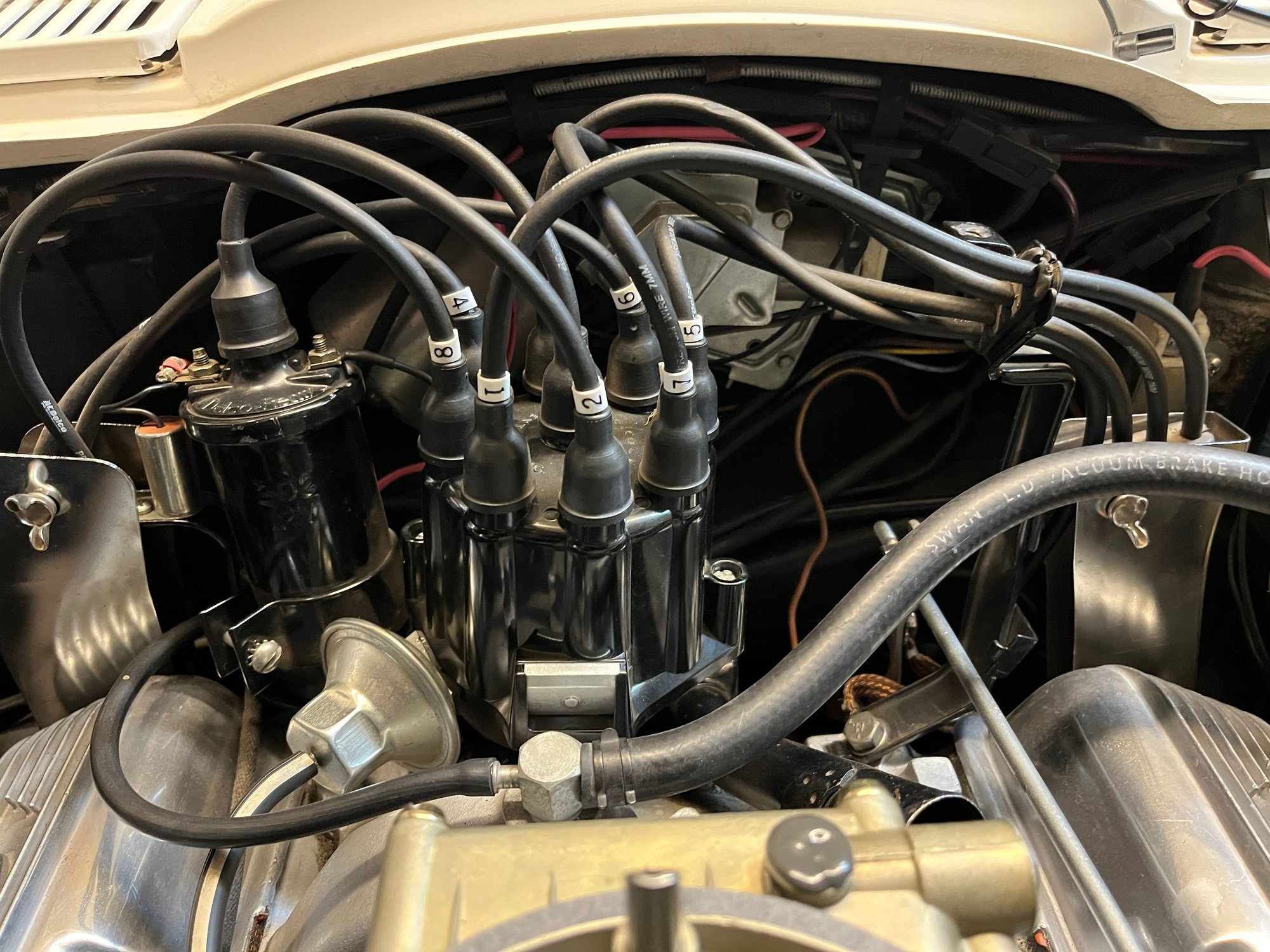 C1 327 distributor cap firing order schematic CorvetteForum