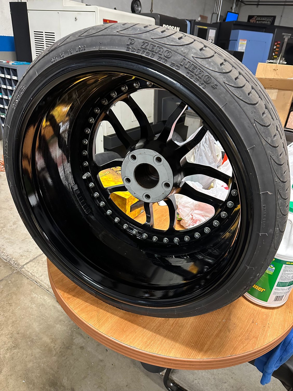 FS (For Sale) ADV1 Track Spec 3 pc. Forged Wheels with Pirelli P Zero ...