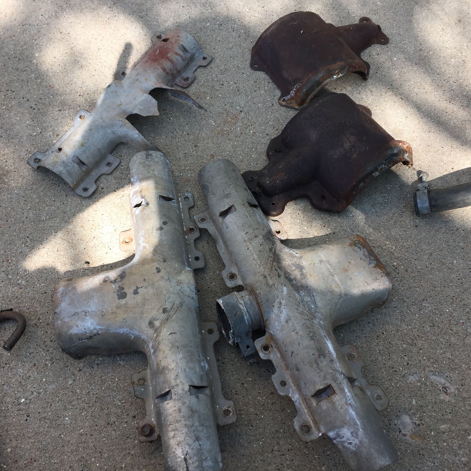 82 corvette exhaust manifolds and front y pipe for sale CorvetteForum Chevrolet Corvette