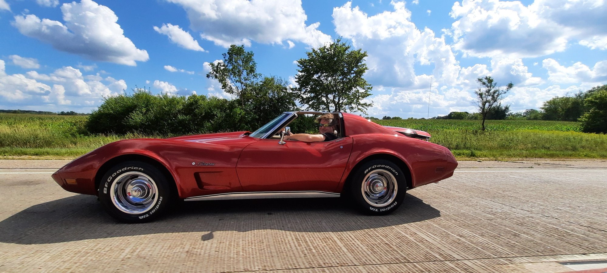 1974 Corvette 70mph