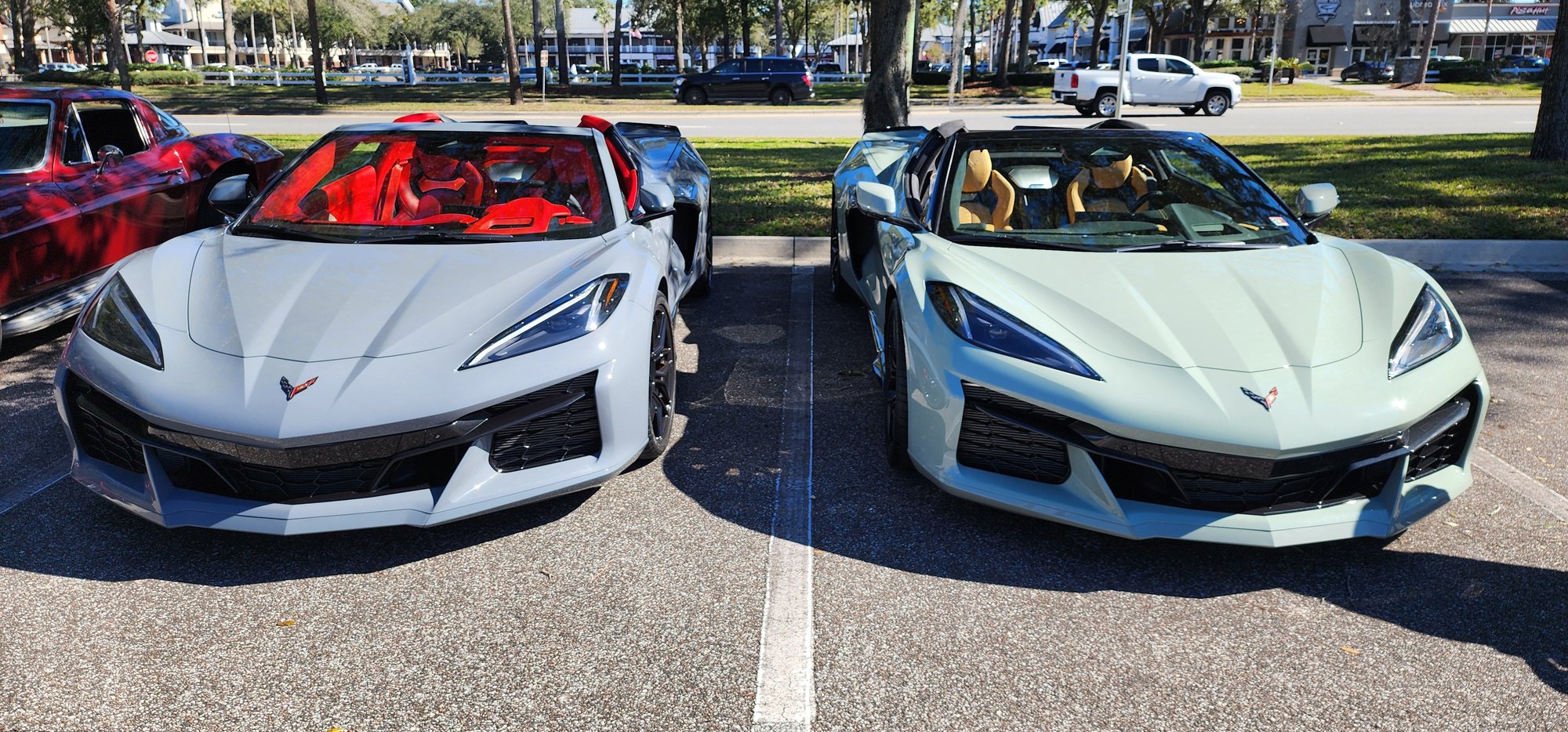 2024 Sea Wolf Gray and Cacti Green Z06s at local cruise in Page 3